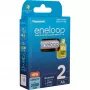 Accu's PANASONIC ENELOOP AA 2000 mAh 2 stuks (BK-3MCDE/2CP)