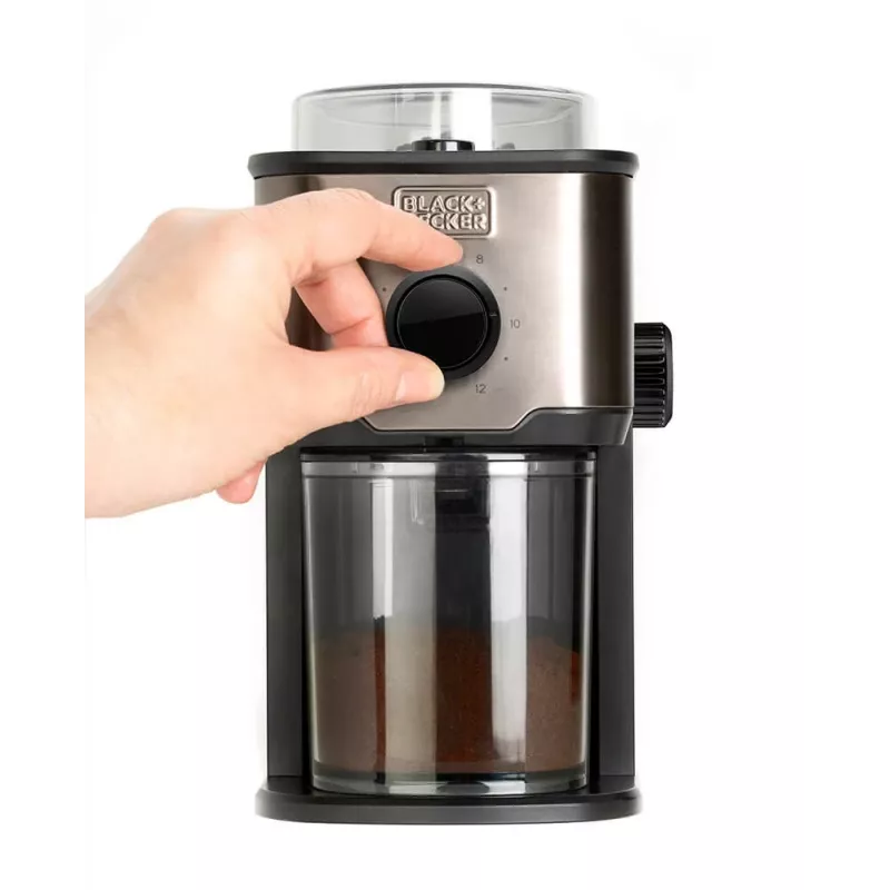 Black & Decker ES9080020B koffiemolen, roestvrij staal