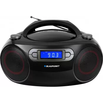 Boombox FM PLL CD/MP3/USB/AUX/klok/alarm