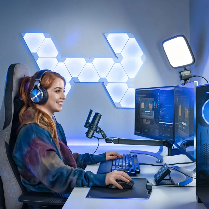 Broadcast-microfoonstatief Elgato Wave Mic Arm LP Tafelmontage Zwart 1,69 kg