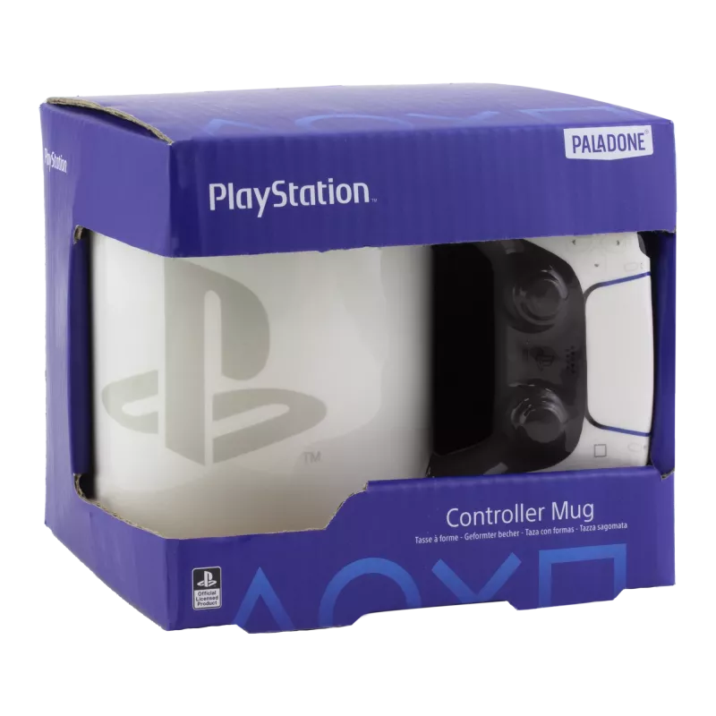 Beker Paladone PlayStation-vorm PS5 wit 0,48 L per stuk