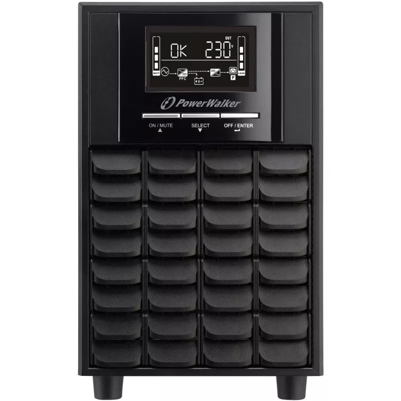 PowerWalker VI 1100 CW line-interactive UPS 1100 VA (1,1 kVA), 770 W, 7 Ah, RS-232, USB, zwart