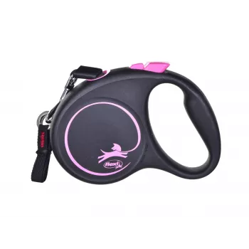 Flexi Black Design S 5 m honden-automatische lijn