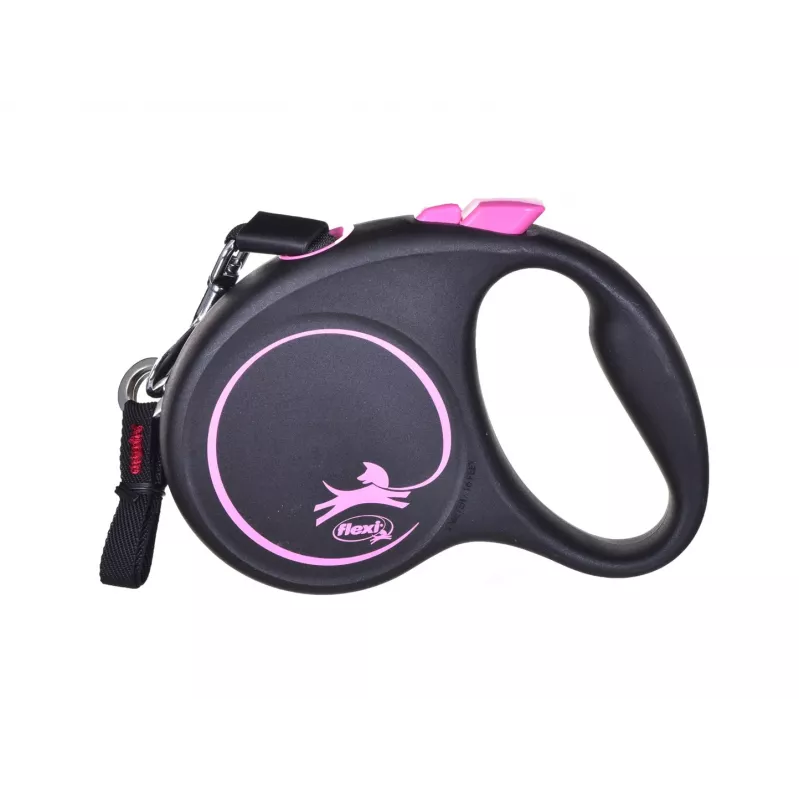 Flexi Black Design S 5 m honden-automatische lijn