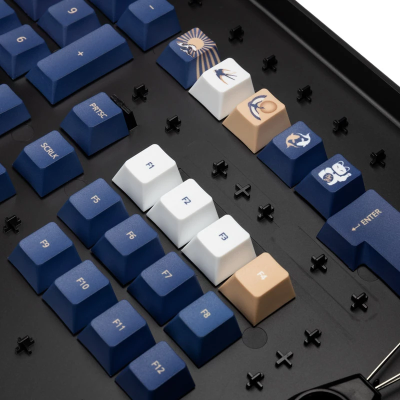 Keycap-set Traitors UKIYO-E, PBT-materiaal, UK-layout (TRDUKI108UK)