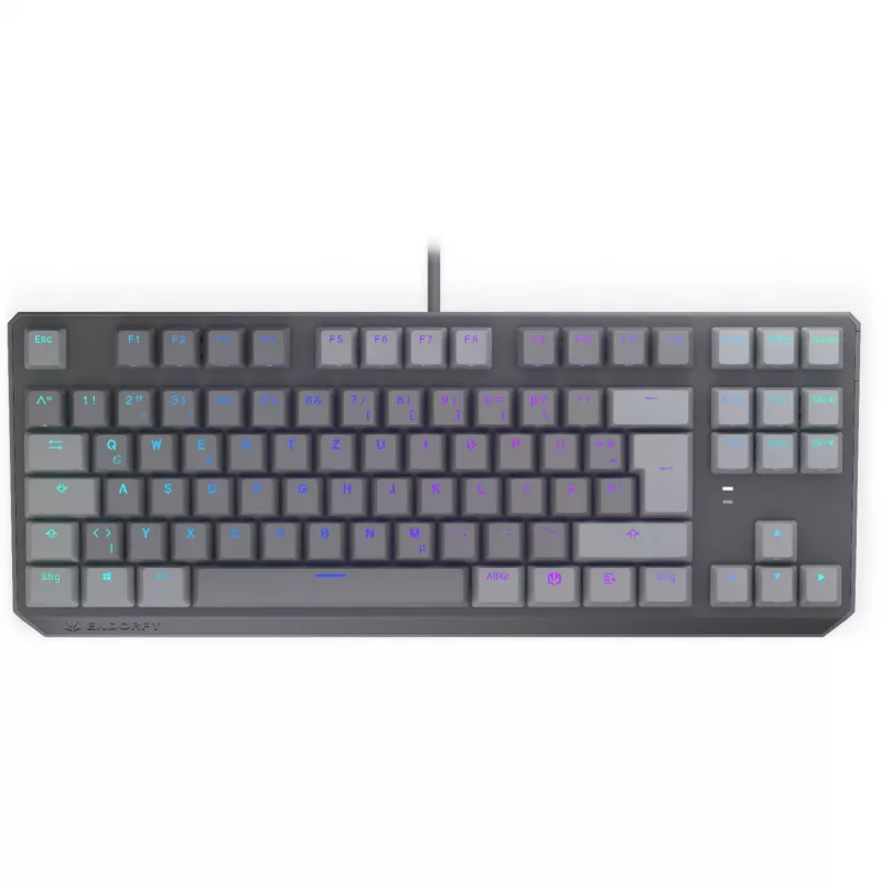 Mechanisch toetsenbord ENDORFY Thock V2 TKL met rode switches, tenkeyless, DE-layout