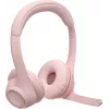 Logitech 981-001412 Hoofdtelefoon/Headset Draadloos Beugel Kantoor/Callcenter Bluetooth Roze