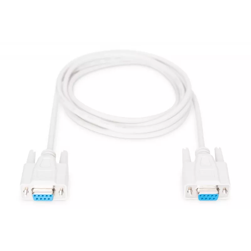 Digitus seriële verbindingskabel [1x D-SUB-bus 9pol. - 1x D-SUB-bus 9pol.] 2,00 m beige (AK-610106-020-E)