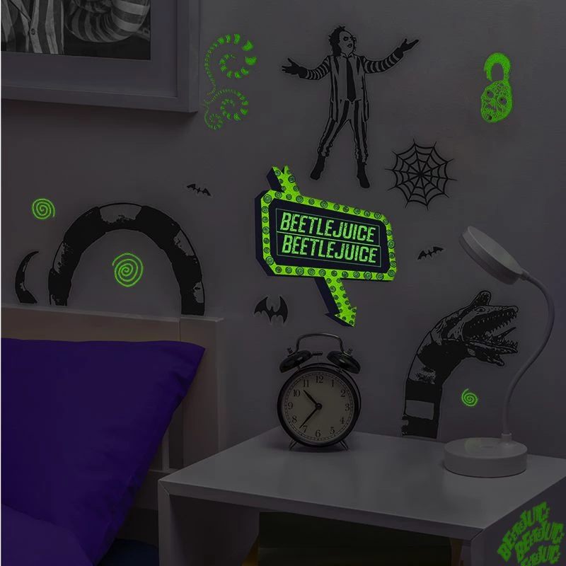 Muursticker Paladone Beetlejuice design PP13439BJ – decoratieve muurstickerset