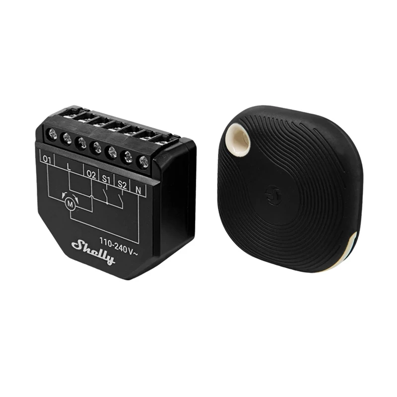 WiFi-rolluikbesturing Shelly Shutter BLU (Shelly_Shutter_BLU_1) Bluetooth-knop, robuuste behuizing