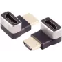 Kabel-gender-changer S/CONN 10-01051 HDMI-A zwart zilver goudkleurig gecoat