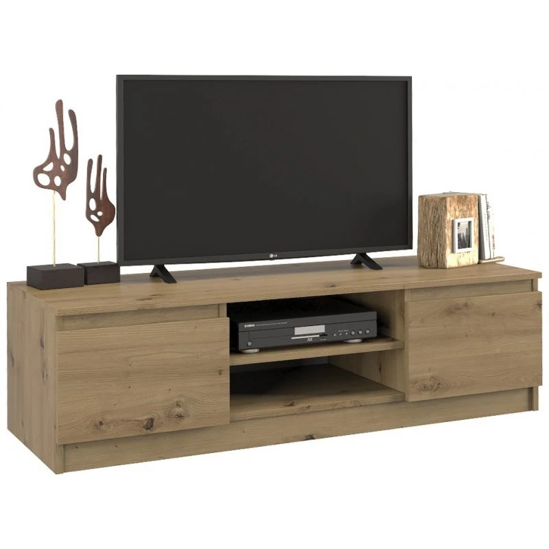 Topeshop RTV120 ARTISAN tv-meubel/entertainment center 2 planken