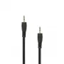 SBOX AUDIO CABEL 3.5 mm stekker naar stekker 0,5 m zwart