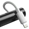 Baseus Simple Wisdom datakabelkit USB-C naar Lightning PD 20W (2 stuks/set) 1,5m wit