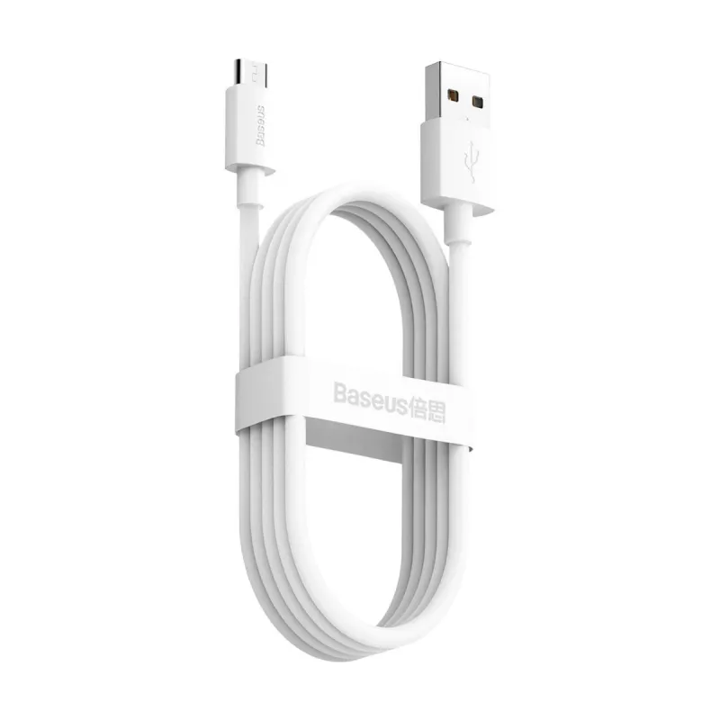USB-A naar Micro-USB-B kabel Baseus TZCAMZJ-02 1,5 m wit