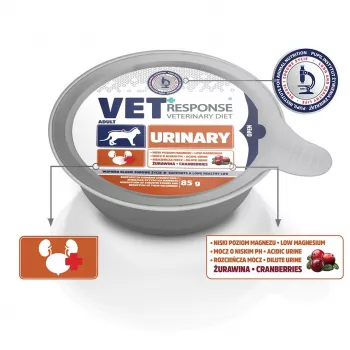 VET RESPONSE Urinary - natvoer voor katten - 85 g