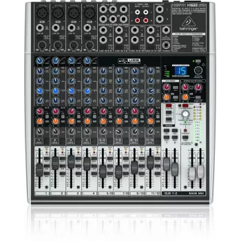 Behringer X1622USB audiomixer 16 kanalen 10 - 200000 Hz