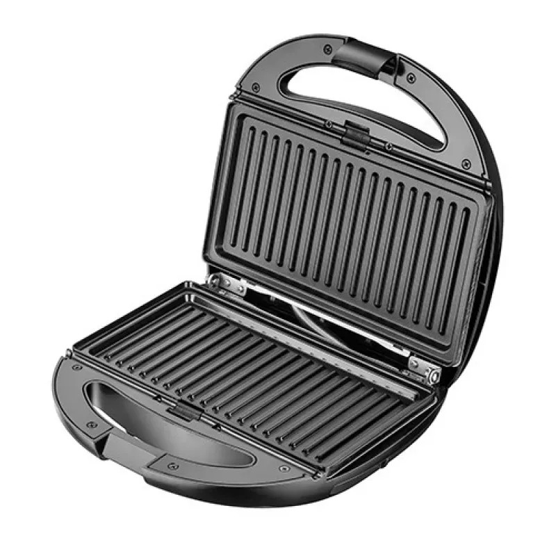 Adler AD 3040 sandwichmaker 1200 W zwart, grijs