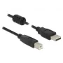 USB-kabel DeLOCK 5m USB 2.0-A USB 2.0-B