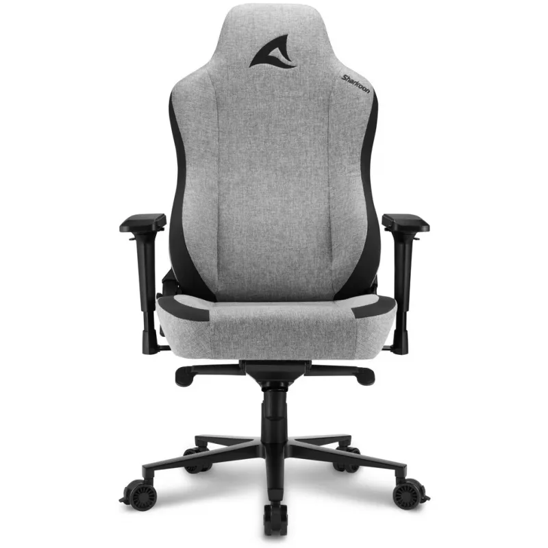 Gaming-stoel Sharkoon SKILLER SGS40 stof gestoffeerde zitting rugleuning grijs