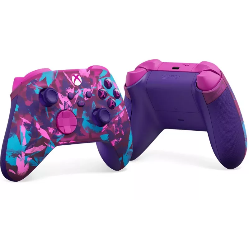 Microsoft Xbox Wireless Controller Heart Breaker Special Edition EP2-29568, Bluetooth, AA-batterijen, tot 40 u, blauw/roze/paars