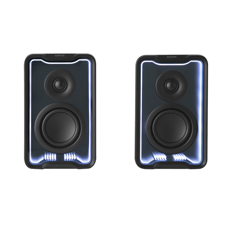 Edifier QR30 Desktoplautsprecher zwart Bluetooth RGB retail - luidspreker (QR30-BK)