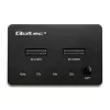 Qoltec 52274 M.2 SSD-dockingstation | NVMe | SATA | USB-C | DUAL 2 x 2TB