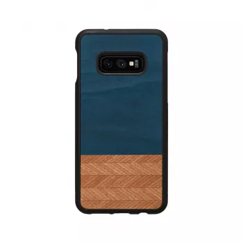 Smartphonehoesje man and wood voor Galaxy S10e — Denim zwart beschermhoes