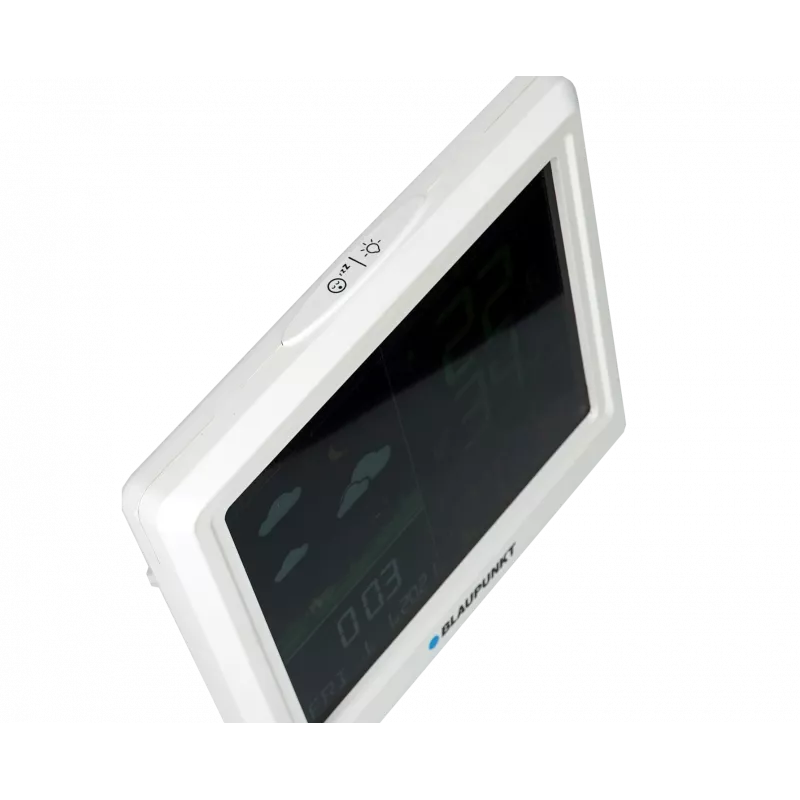 Weerstation BLAUPUNKT WS25WH – binnen-/buitenmetingen, draadloze sensoren