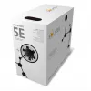 Netwerkkabel Solarix SXKD-5E-UTP-PE UTP CAT5E 305m zwart