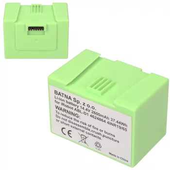 Roomba | accu, oplaadbare accu voor stofzuiger | E5 E6 I7 14,4V 2600mAh