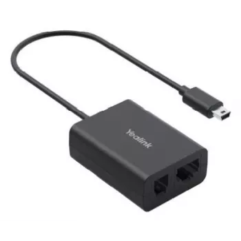 EHS-adapter Yealink EHS62 — headset/hoofdtelefoon-accessoire, zwart