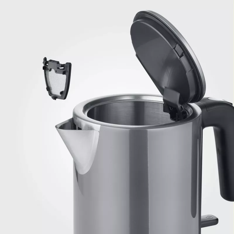 Elektrische waterkoker Severin 2400 W antraciet zwart