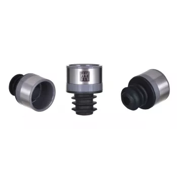 Wijnconserveringspomp ZWILLING FRESH & SAVE – pompkop voor vacuümstoppen, grijs, Ø 3 cm, hoogte 40 mm, set van 3 stuks