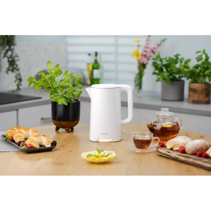 Elektrische waterkoker Zelmer 1,7 L 2200 W zilver