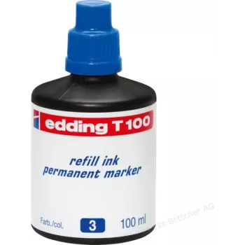 Inktpatroon Edding T-100 origineel blauw
