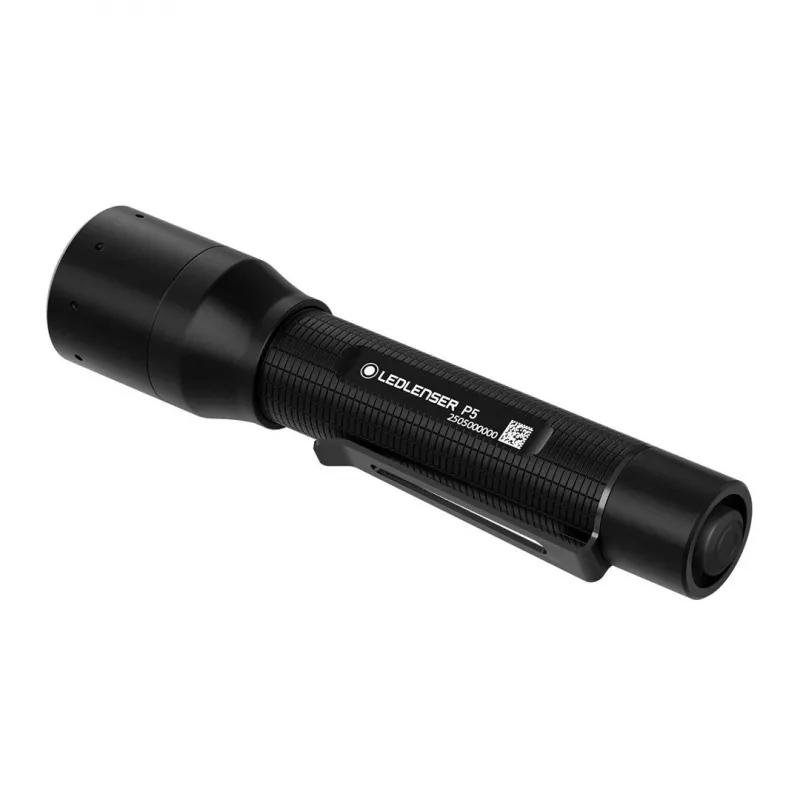 Ledlenser P5 LED-zaklamp met clip, zwart
