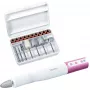 Nagelverzorgingsapparaat Beurer MP 52 — elektrische manicure-/pedicureset, wit en violet
