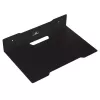 Wandplank voor decoder MACLEAN MC-122, staal, zwart, max. belasting 5 kg, gatafstand 219 mm