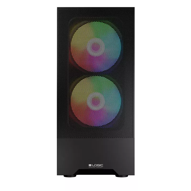 Logic ARYA ARGB MINIDI USB 3.0 behuizing zwart