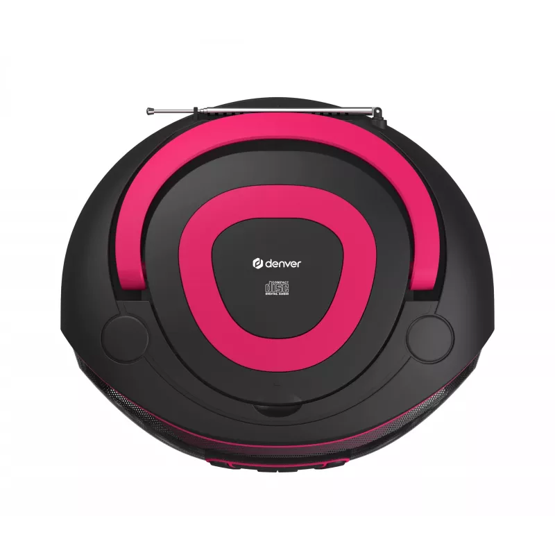 Persoonlijke cd-speler Denver TDB-212P roze 3,6W DAB+ FM