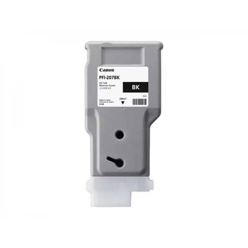 Canon PFI-207 BK inktpatroon 1 stuk origineel zwart