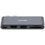 CANYON hub DS-5 5in1 Thunderbolt 3 4K space grey