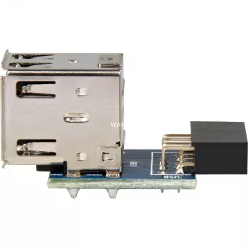 DELOCK-adapter 1 x 9-pins 2,54 mm naar 2 x USB 2.0-A 41825