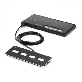 Belkin Modular Secure - KVM-switch - 4 x KVM-poort(en)