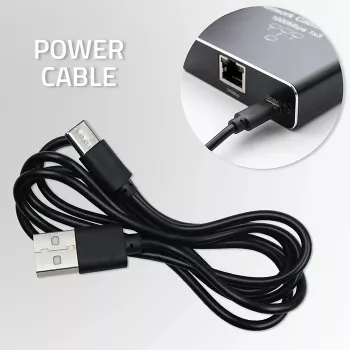 Ethernet mini-switch QOLTEC 52293 1x4 RJ45, unmanaged netwerksplitter 1-in 4-out