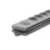 Overspanningsbeveiliging Qoltec 50270 grijs 5 AC-stopcontacten 230V