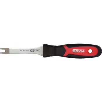 Breekijzer (clipheffer) KS Tools 911.8191 U-vorm 230 mm haaks smal