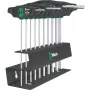 Schroevendraaierset Wera 454/10 HF Imperial 2 – 10-delige precisie-schroevendraaierset, inch