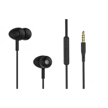In-ear-koptelefoon Tellur Basic Gamma bedraad zwart